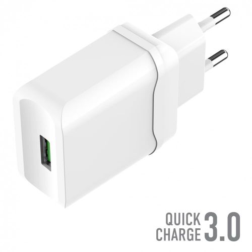 Сетевое ЗУ USB, 18W, 3A, QuickCharge3.0, OLMIO, купить недорого