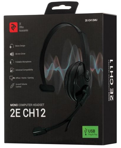 Гарнитура 2E CH12MU Mono On-Ear USB, sotib olish