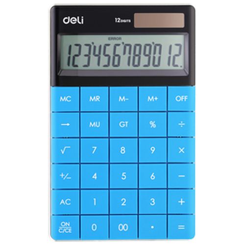 Калькулятор Deli Touch 1589, Blue