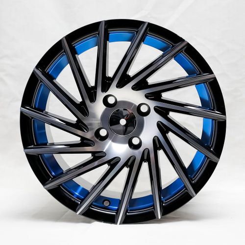 Диски Formulaplus R15, 752, 4*100, Black / Blue, Cobalt