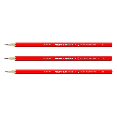 Набор графитных карандашей ВКФ Чертежник, купить недорого