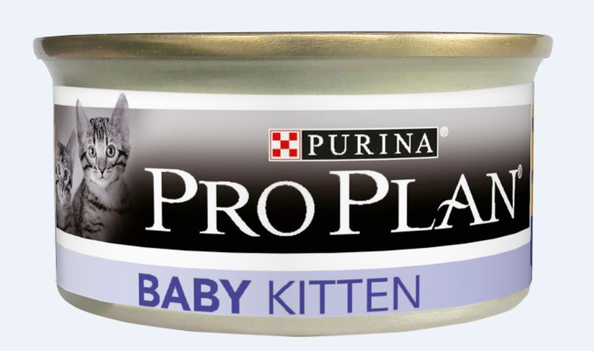 Влажный корм Pro Plan Cat для котят с курицей в желе, 5 шт, 85 гр