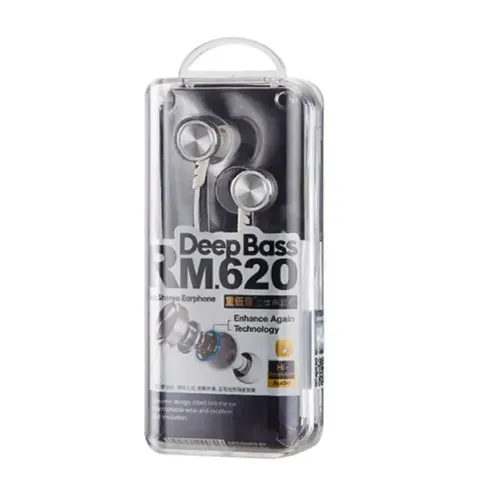 Внутриканальные наушники Remax RM-620 Deep Bass Stereo Earphone, купить недорого