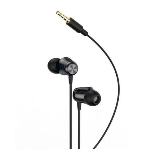 Внутриканальные наушники Remax RM-560 Metal Wired Earphone for Type-C, Black, купить недорого