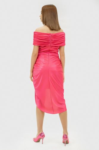 Платье Rengin 7010, Розовый, в Узбекистане