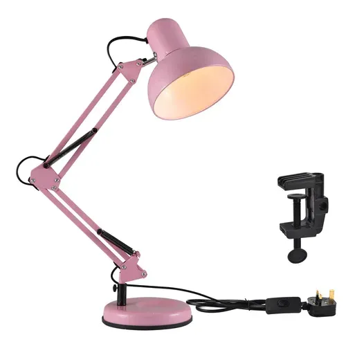 Настольная лампа Tekled Atlas Architect Swing, Розовый