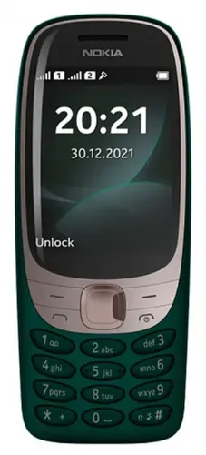 Tugmali telefon Nokia 6310, 16/16 MB, Yashil, Dual, купить недорого