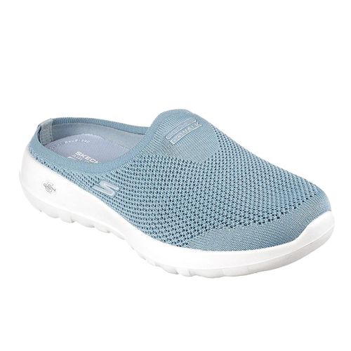 Шлепки Skechers 124714 BLU, в Узбекистане