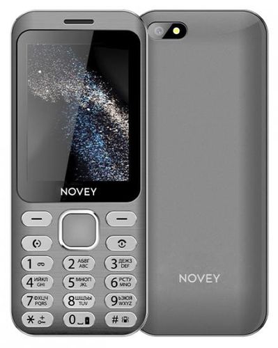 Кнопочный телефон Novey X100, 32/32 MB, Серый, Dual