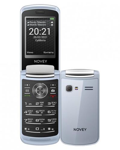 Кнопочный телефон Novey A80r, 32/32 MB, Серый, Dual