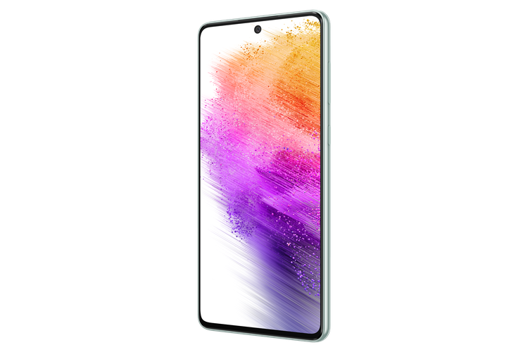Смартфон Samsung Galaxy A73 5G, Ментоловый, 8/256 GB, фото