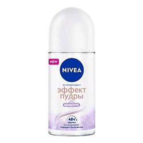 Антиперспирант роликовый для тела Nivea Deo Эффект пудры Sensitive, 50 мл