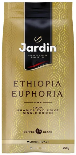 Кофе в зернах Jardin ETHIOPIA EUPHORIA, 250 гр, купить недорого