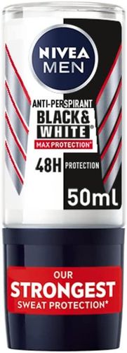 Антиперспирант роликовый для тела Nivea Deo "B&W max protection", 50 мл