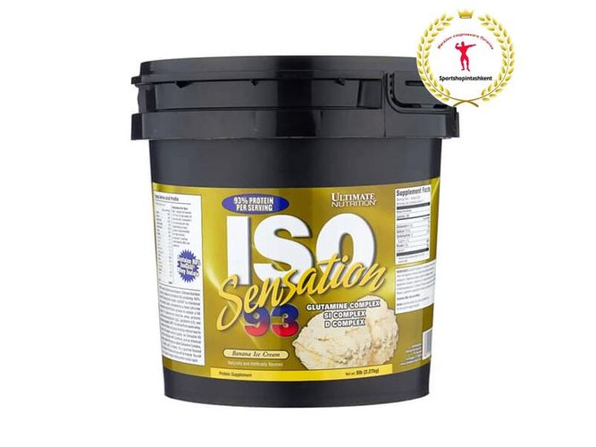 Протеин Iso Sensation 93 Ultimate Nutrition, Банан, 2.27 кг, купить недорого