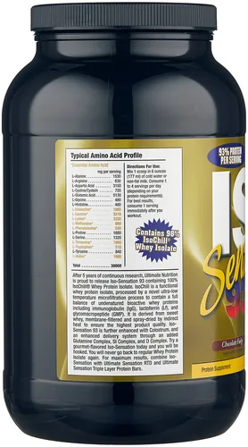 Протеин Iso Sensation 93 Ultimate Nutrition, Шоколад, 910 г, в Узбекистане