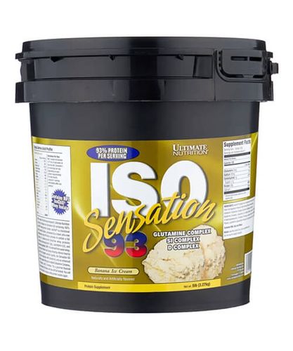 Протеин Iso Sensation 93 Ultimate Nutrition, Банан, 2.27 кг, купить недорого