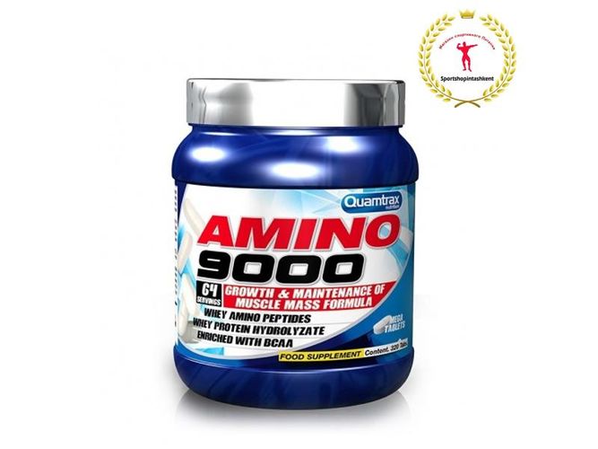 Aminokislotalar 9000 Quamtrax Nutrition, 320 dona, купить недорого