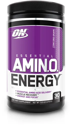 Предтренировочный комплекс Optimum Essential Amino Energy, Виноград, 270 г