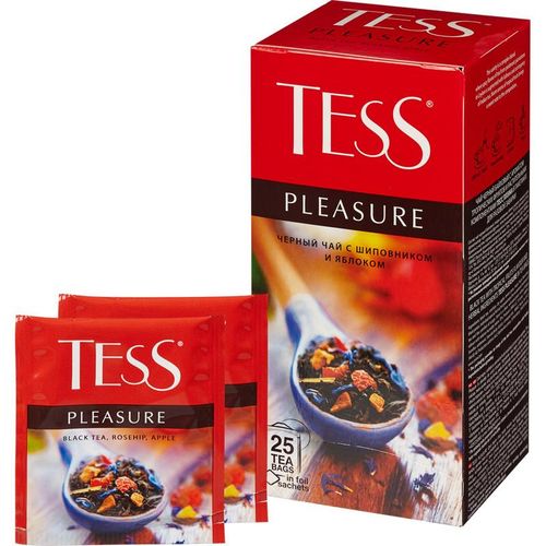 Черный чай Tess Pleasure, 25 шт