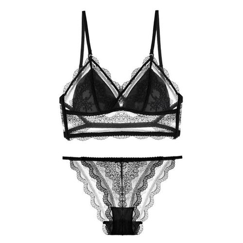 Комплект нижнего белья Walhala Lingerie TY009KB, Черный