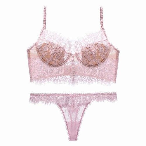 Комплект нижнего белья Walhala Lingerie TY080KR, Розовый