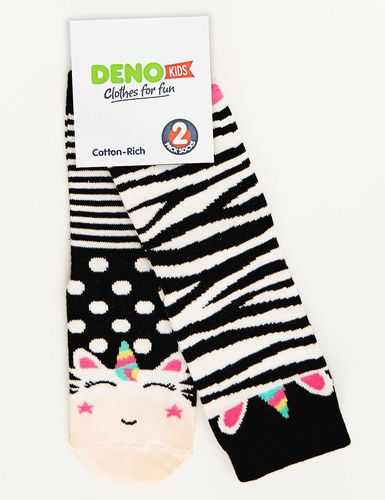 Paypoq to`plami 2 juft "Zebra" 2 пары Denokids CFF-20S1-153, Rangli, 4261700 UZS