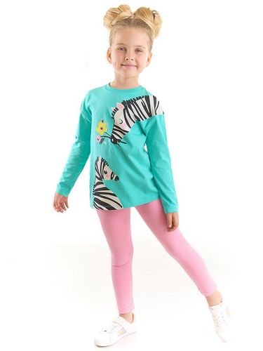 Ikkitalik to'plam "Zebra" Denokids CFF-22S1-043, Pushti-Moviy