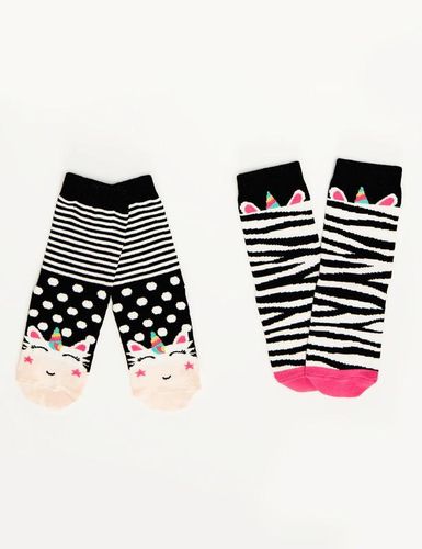 Paypoq to`plami 2 juft "Zebra" 2 пары Denokids CFF-20S1-153, Rangli