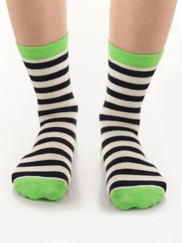 Комплект носков 2 пары "Пираты" Mushi MS-22S1-102, Черный-Зеленый, 4261700 UZS