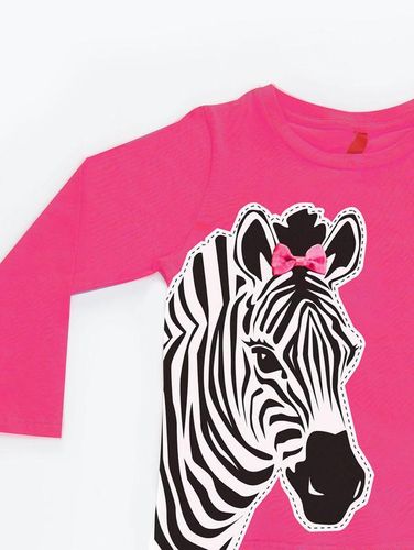 Ikkitalik to'plam "Zebra" Denokids CFF-20S1-407, Pushti-Qora, sotib olish