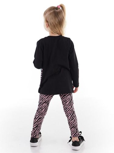 Ikkitalik to'plam "Zebra" Denokids CFF-21S1-035, Pushti-Qora, O'zbekistonda