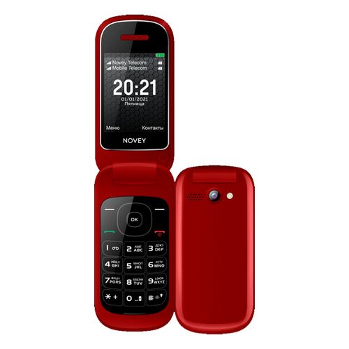 Мобильный телефон Novey S70R, Red, 32/32 MB