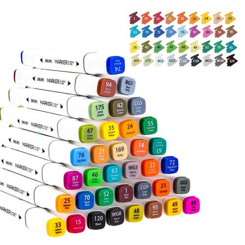 Маркеры для скетчинга Deli 70801-36, Разноцветный
