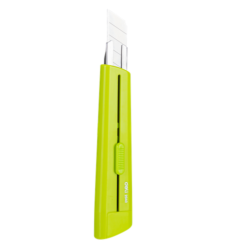 Нож канцелярский 18мм 2040 Deli, Зеленый