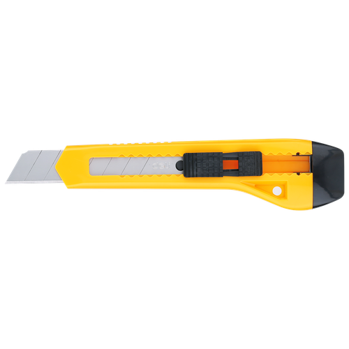 Нож канцелярский 18 мм 2061 Deli, Желтый