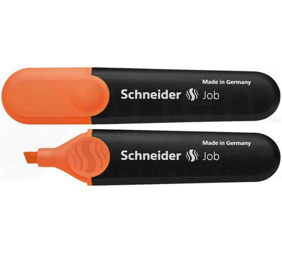 Маркер текстовой Schneider Job пастель оранжевый