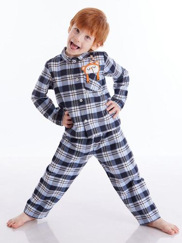 Pijama Denokids CFF-20K1-009, To'q Ko'k