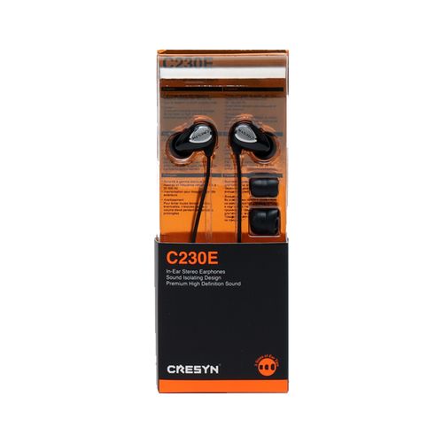 Наушники Stereo Ear Phonee Cresyn C230E, Black, фото