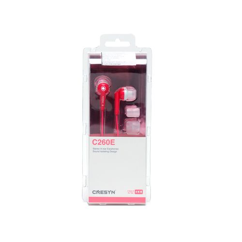 Наушники Stereo Ear Phonee Cresyn C260E, Red, купить недорого