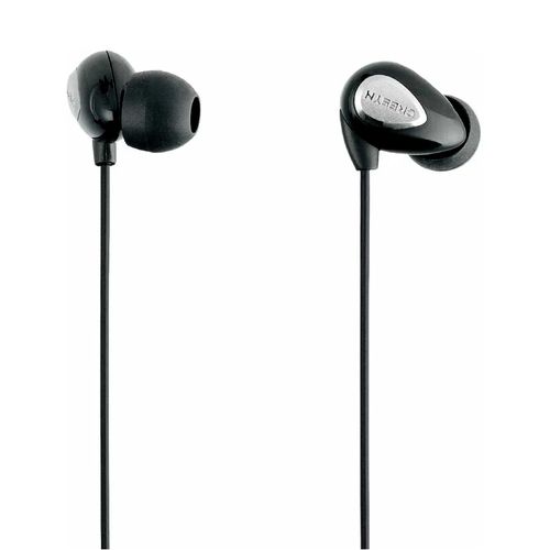 Наушники с микрофоном Stereo earphone mic Cresyn C230S, Black