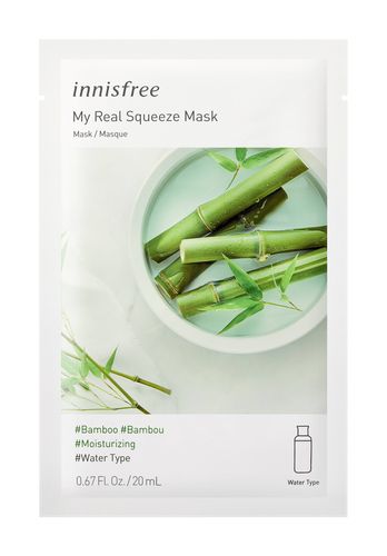 Niqob Innisfree my real squeeze bamboo