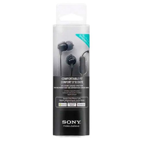 Наушники Sony MDR-EX15AP, Черный, в Узбекистане