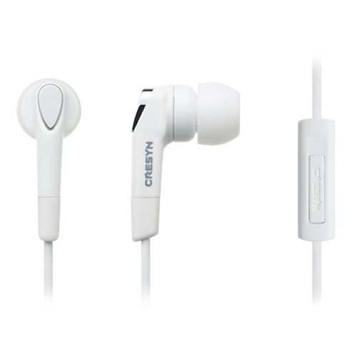 Наушники с микрофоном STEREO EARPHONE MIC WHITE Cresyn C360S