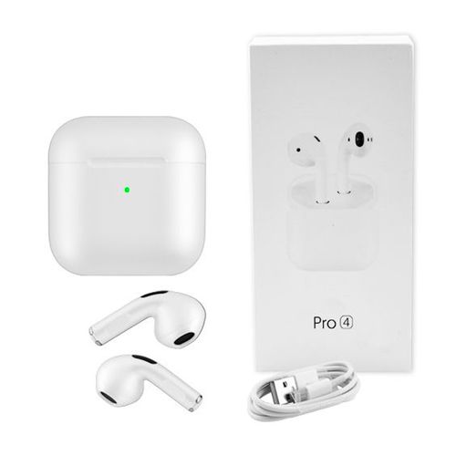 Беспроводные наушники Airpods Pro 4, White, купить недорого