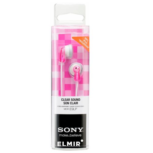 Quloqchinlar Sony MDR-E9LP, Pink, фото