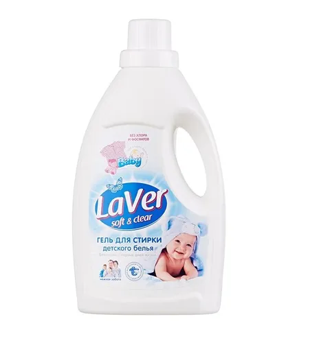 Yuvish uchun gel LaVer Soft&Clear, 1150 ml