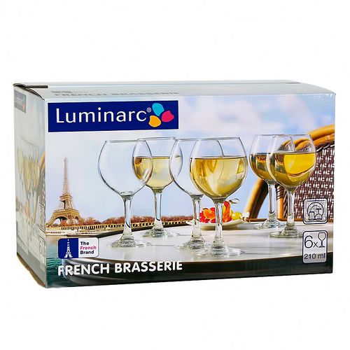 Набор бокалов для вина Luminarc French Brasserie H9451, купить недорого