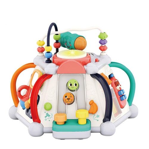 Интерактивная игрушка пирамида Hola Toys 806, Разноцветный