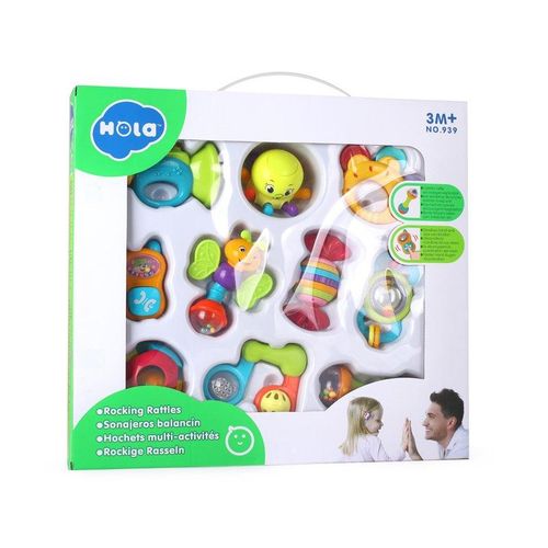 Набор погремушек Hola Toys 939, Разноцветный
